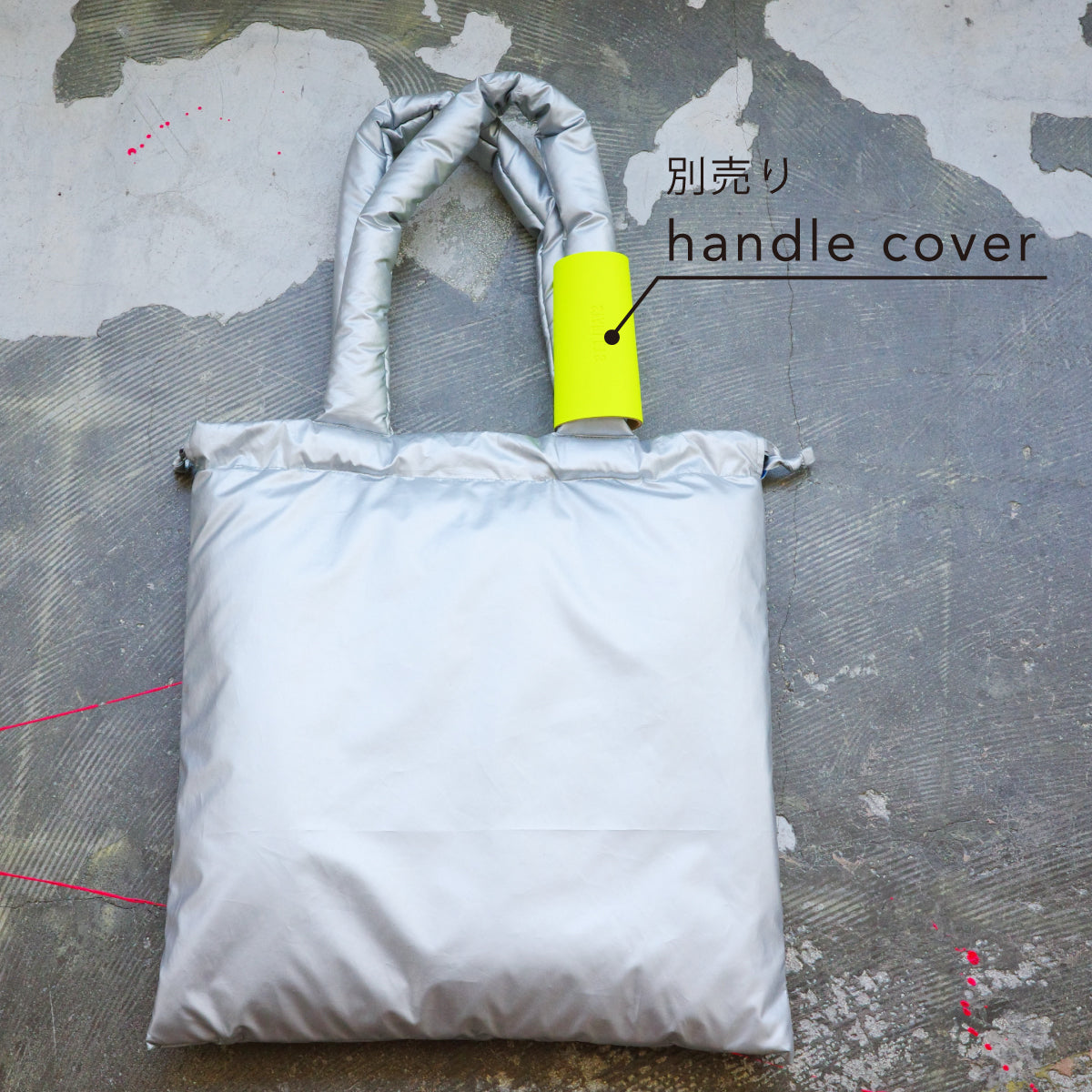 tote bag / silver