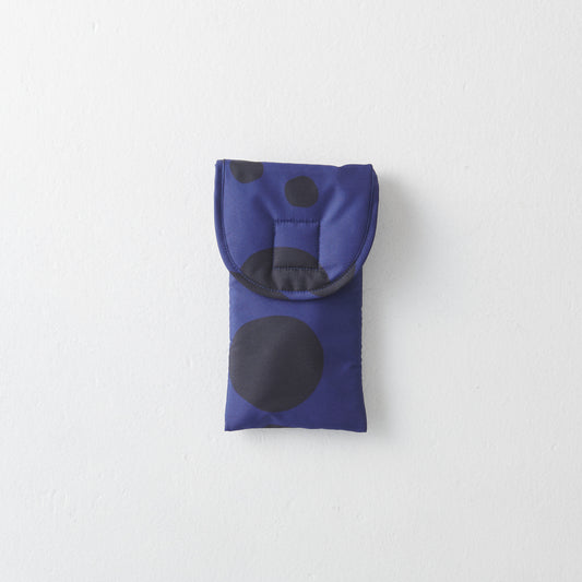 eyeglasses case "maru" navy