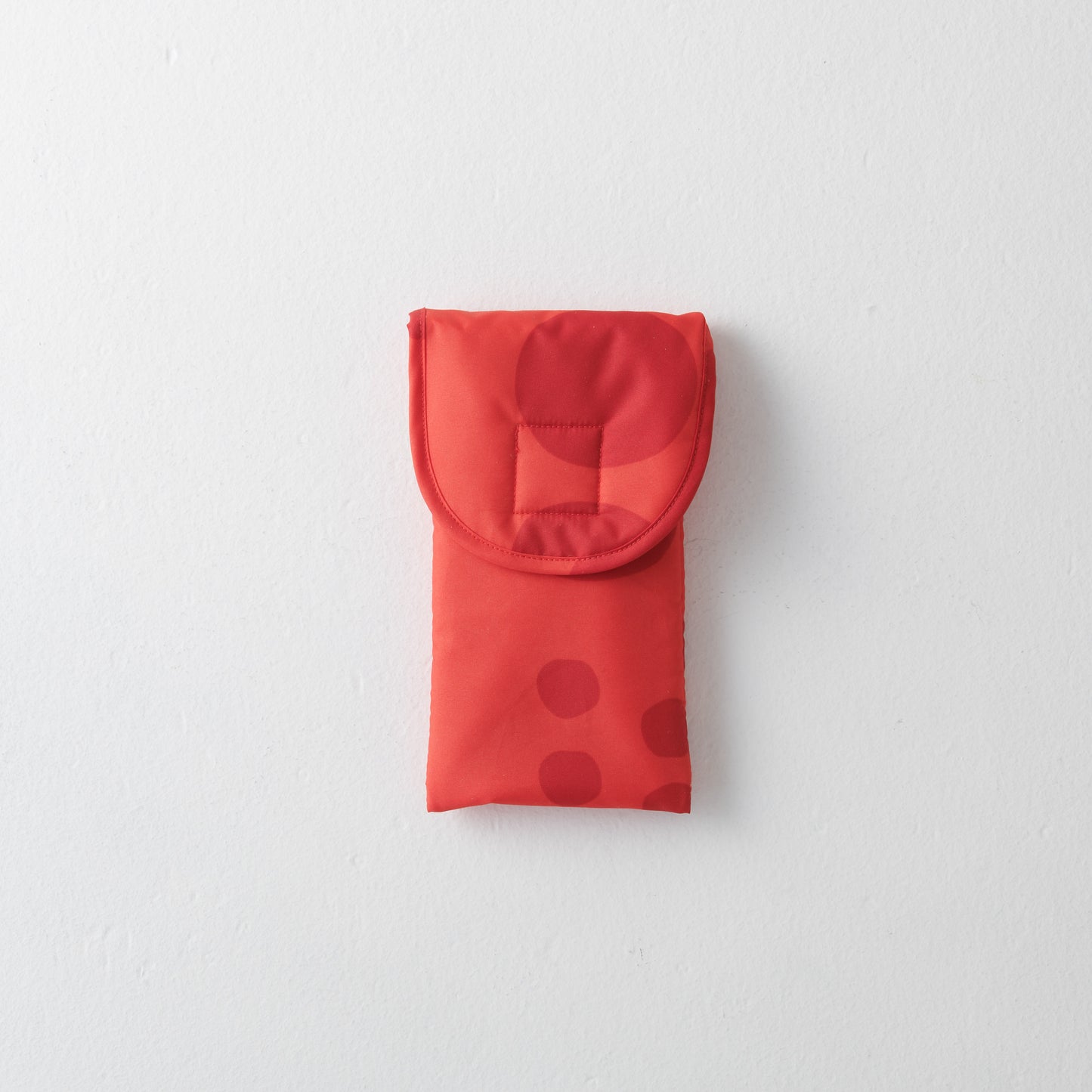 eyeglasses case "maru" red
