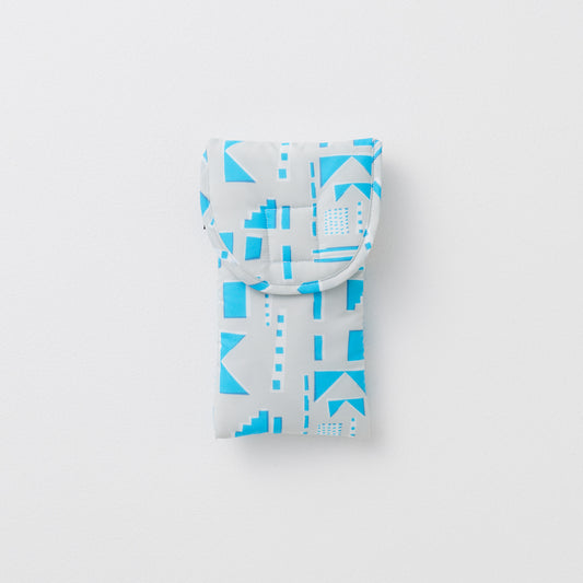 eyeglasses case "feeling" blue