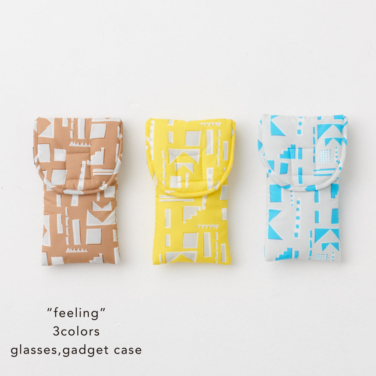 eyeglasses case "feeling" yellow