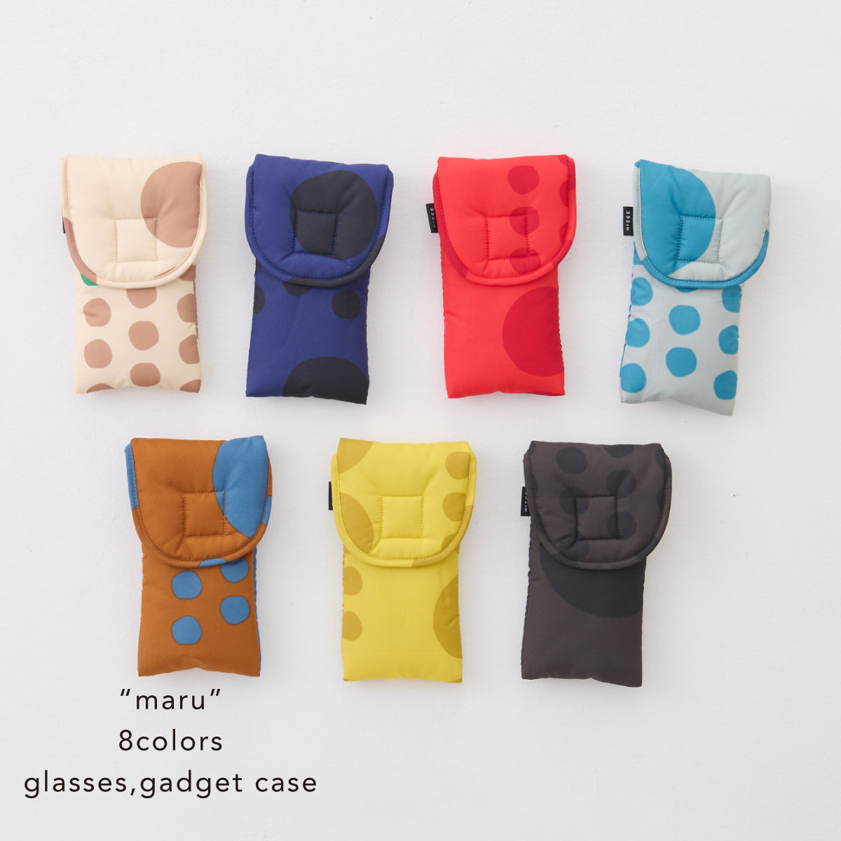eyeglasses case "maru" black