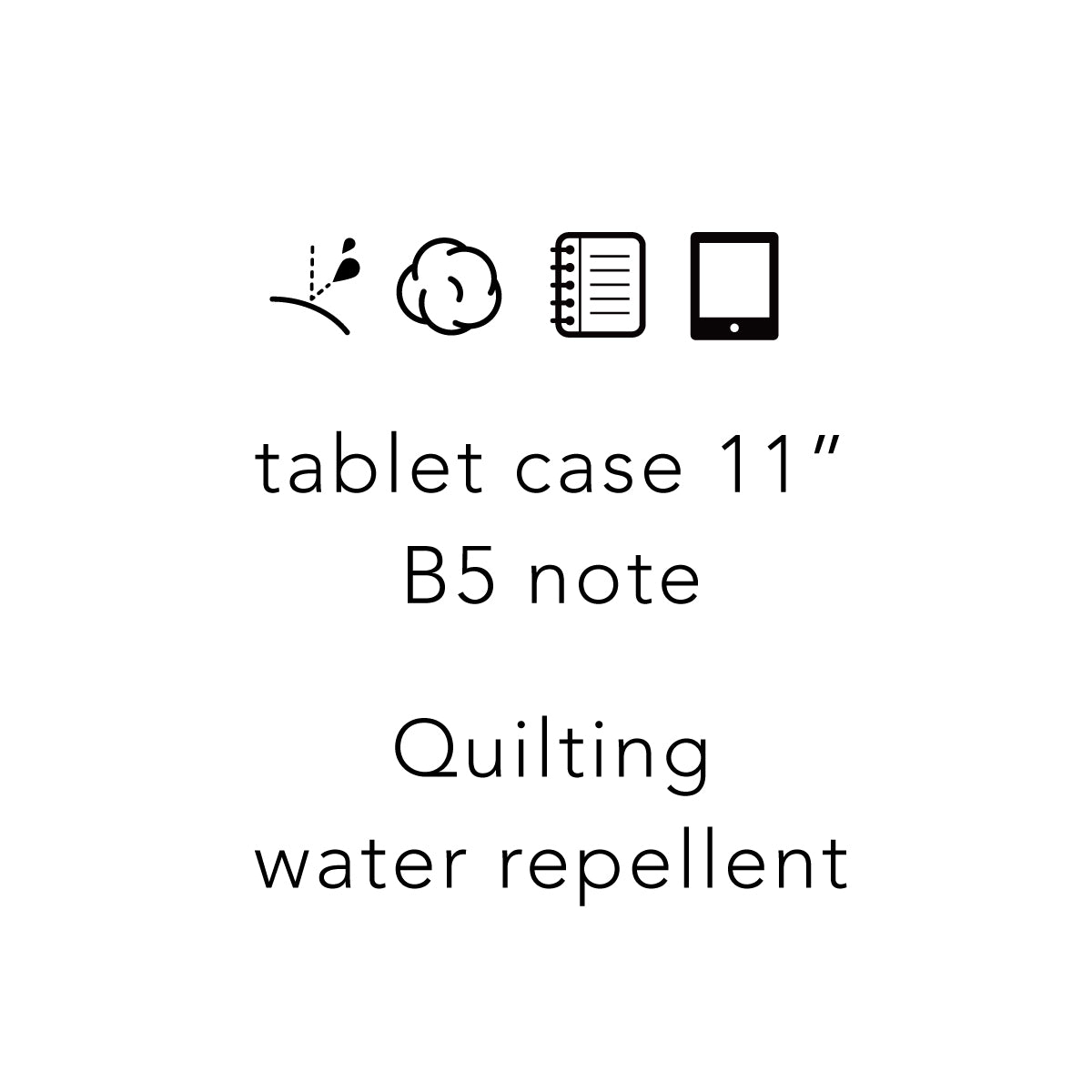 tablet case "silver"