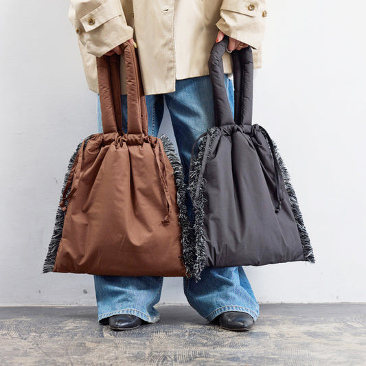 Quilting tote bag "fringe"