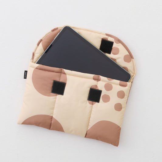 tablet case "maru" beige