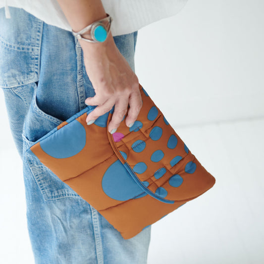 tablet case "maru" brown