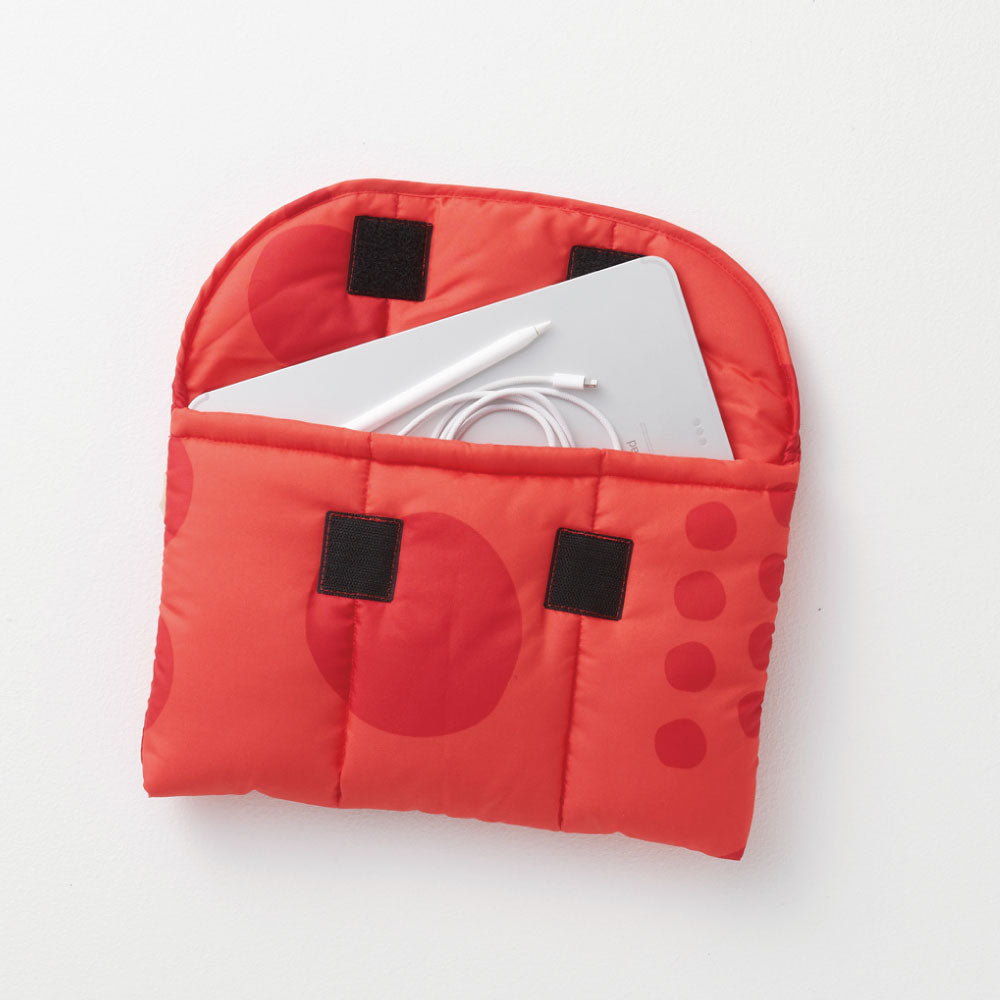 タブレットケース "maru" red