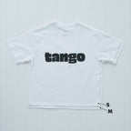 tee shirt "tango" white