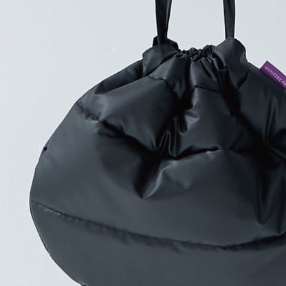kinchaku bag / black