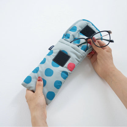 eyeglasses case "maru" gray