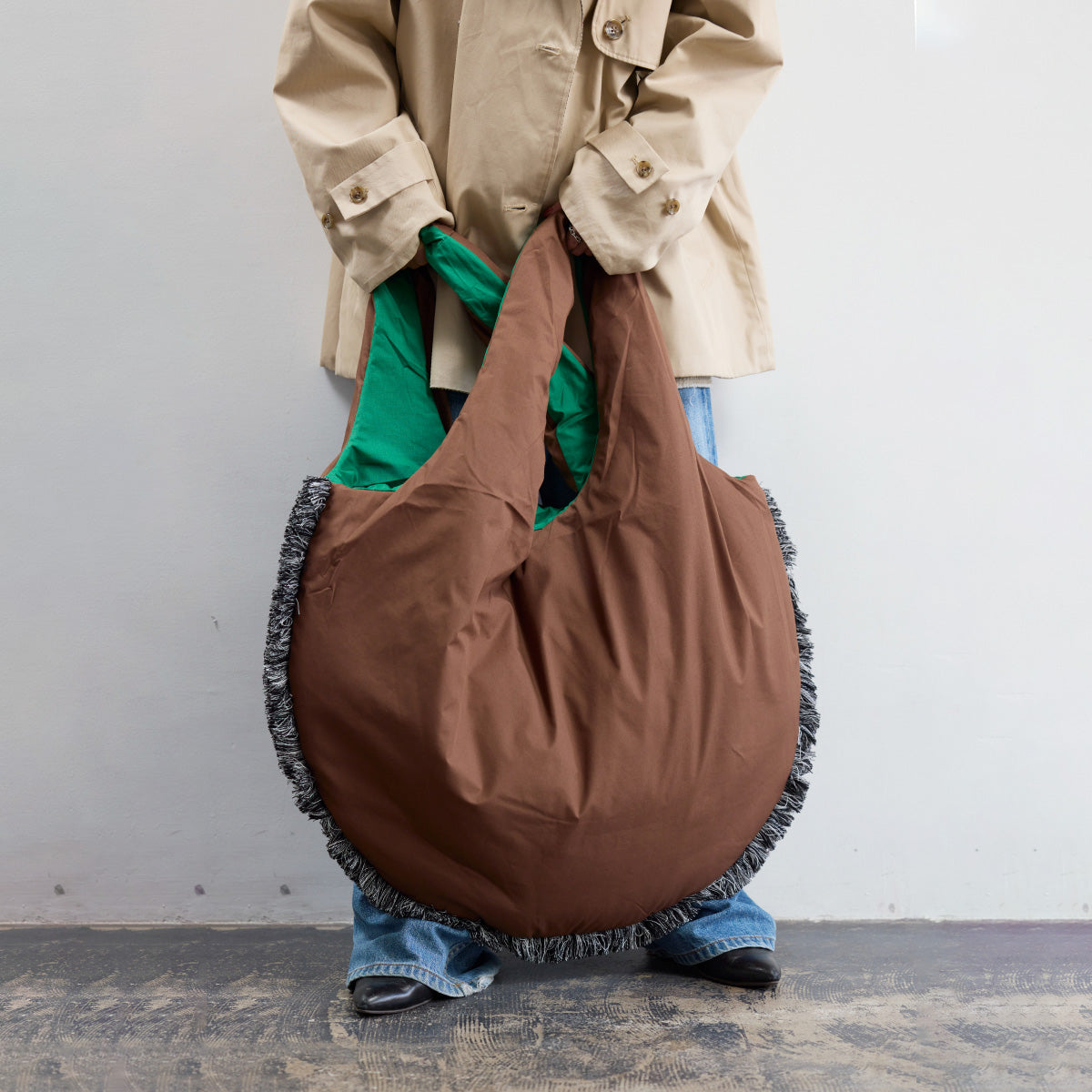 Quilting B.I.G. bag "fringe"