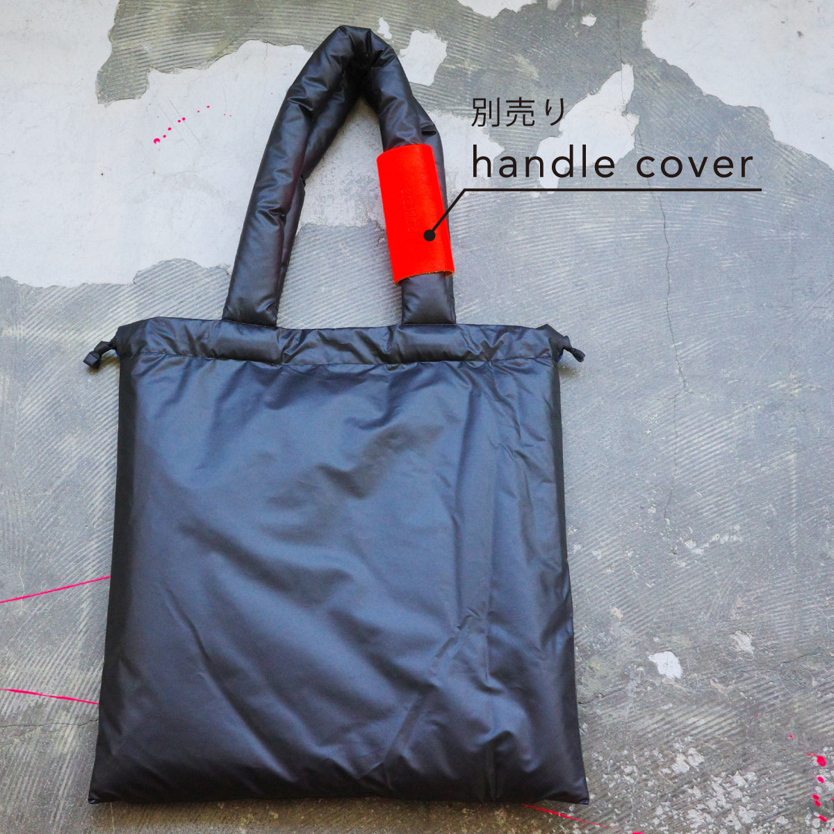 tote bag / black
