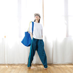 square bag / blue