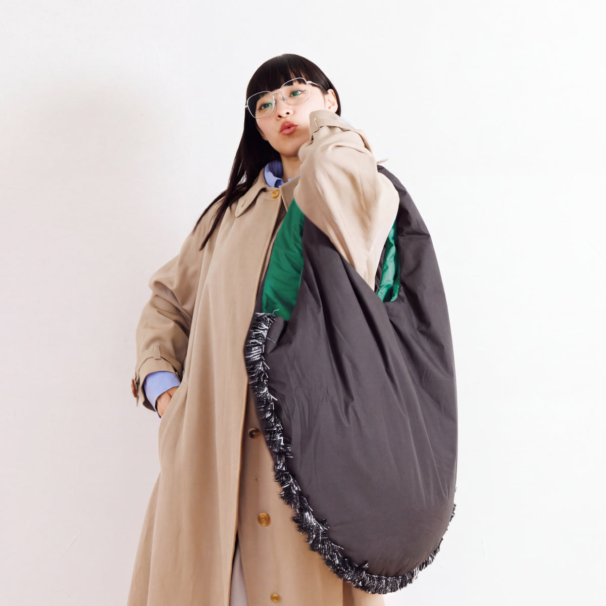 Quilting B.I.G. bag "fringe"