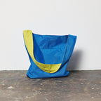 square bag / blue