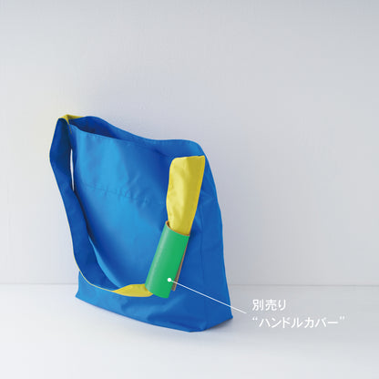 square bag / blue