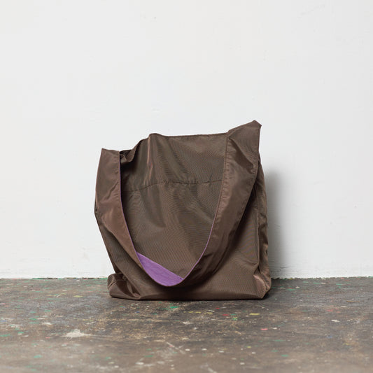 square bag / brown
