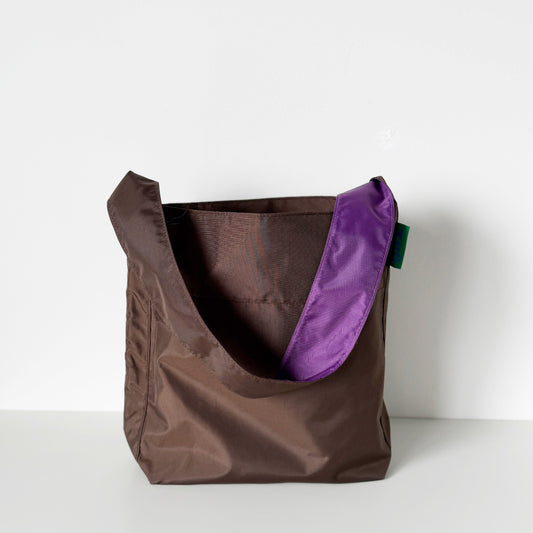 square bag / brown