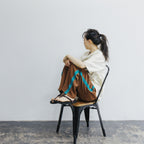 track pants / brown