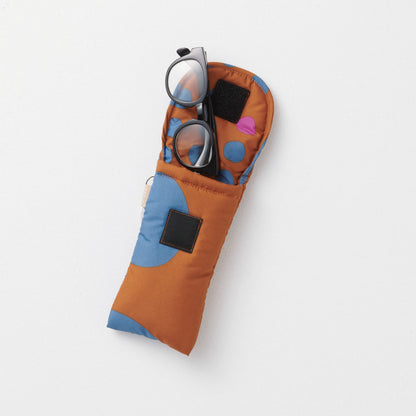 eyeglasses case "maru" brown
