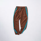 track pants / brown
