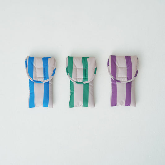 Quilting eyeglasses case "RHYTHM STRIPE"