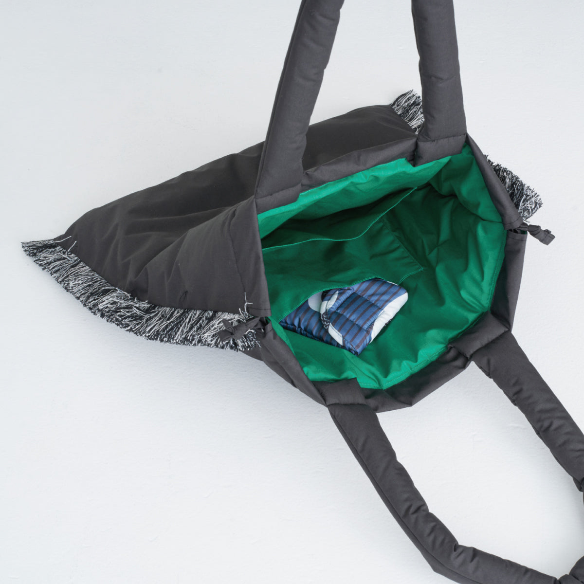 Quilting tote bag "fringe"