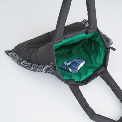 Quilting tote bag "fringe"