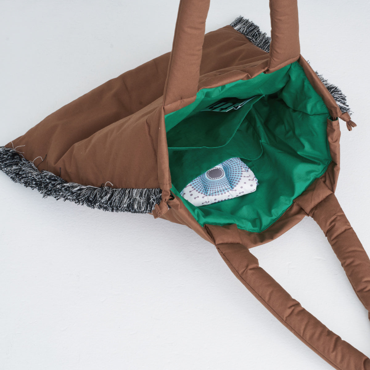 Quilting tote bag "fringe"