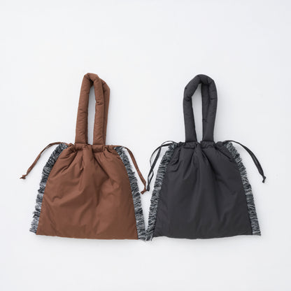 Quilting tote bag "fringe"