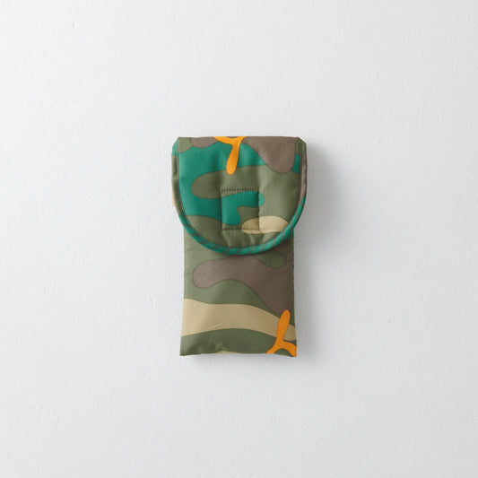 メガネケース "camoflage" green