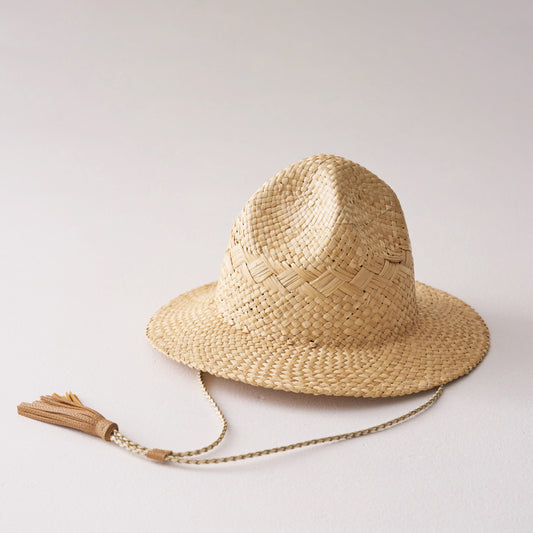 hat / タッセルブラウン