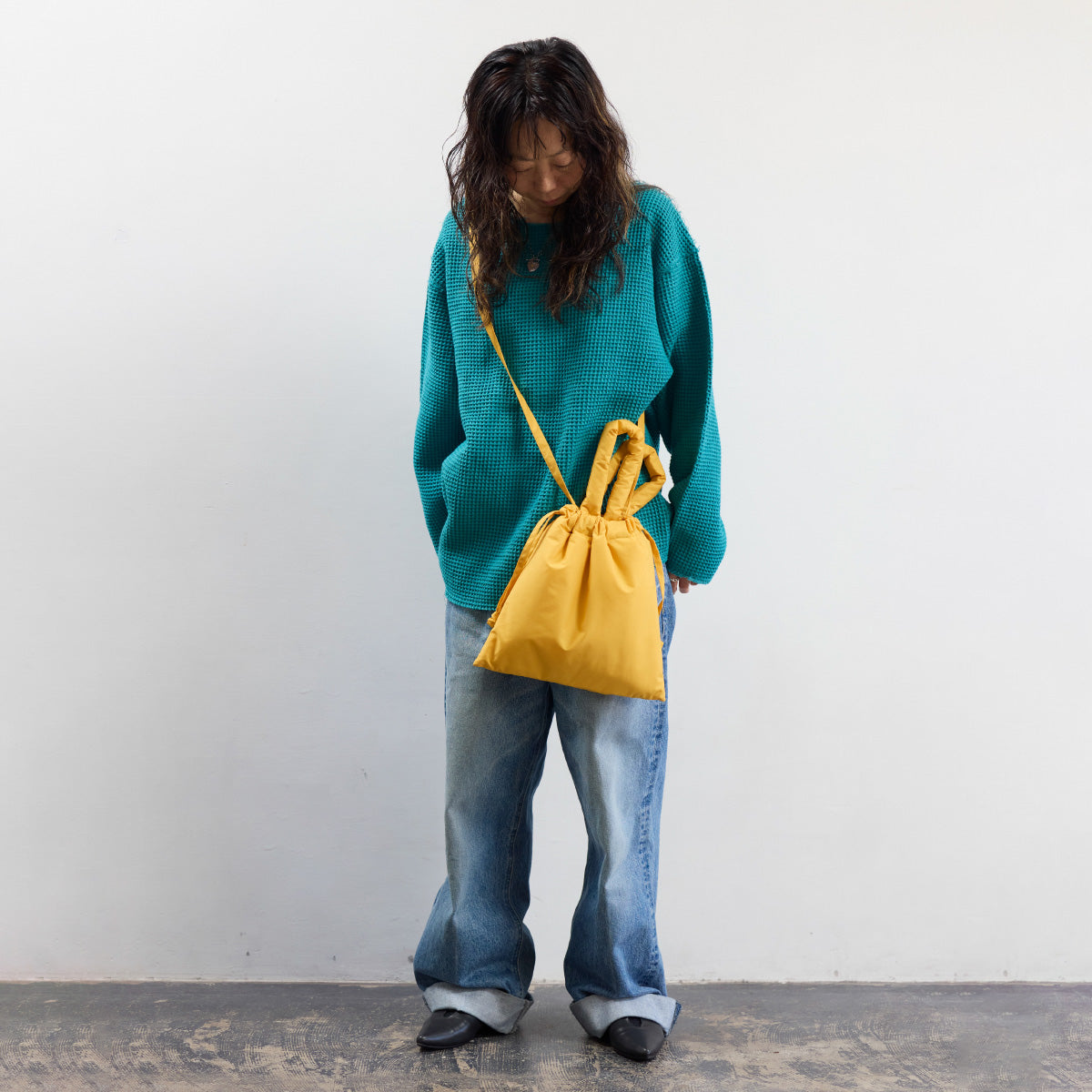 Quilting mini bag "solid"