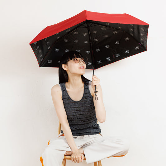 parasol mini "mix tape" red