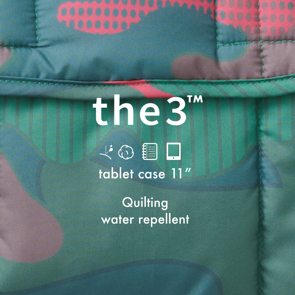 tablet case "peaceflage"