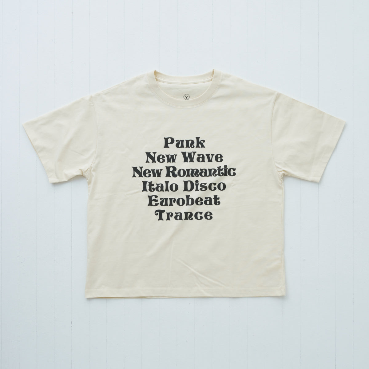 tee shirt "GENRE MIX" ivory