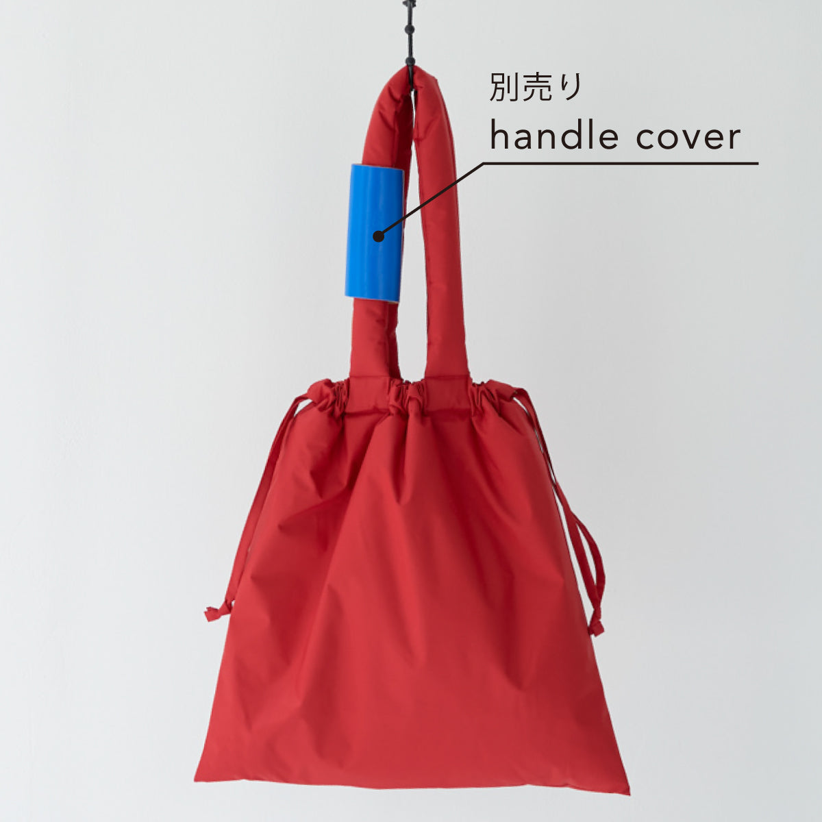 tote bag / red
