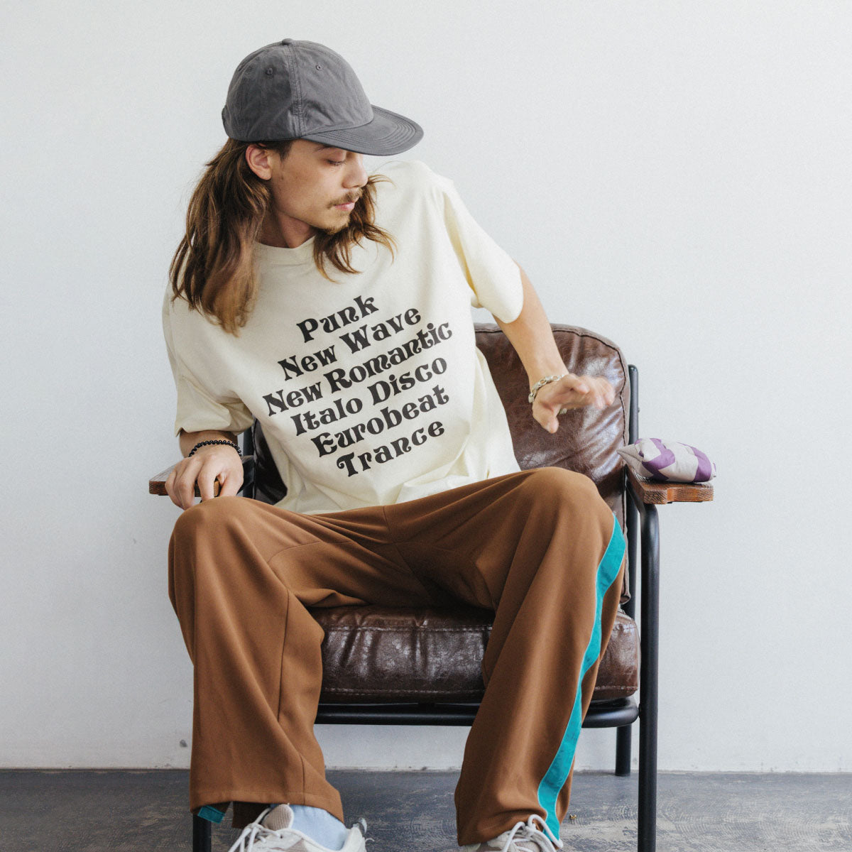 tee shirt "GENRE MIX" ivory
