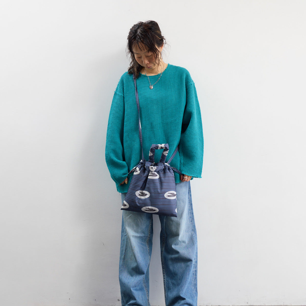 Quilting mini bag "textile"