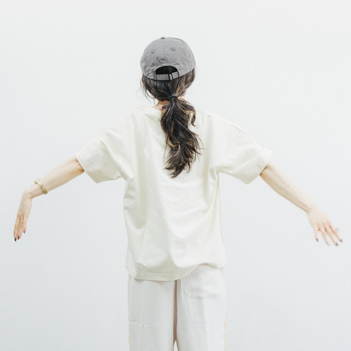 tee shirt "GENRE MIX" ivory