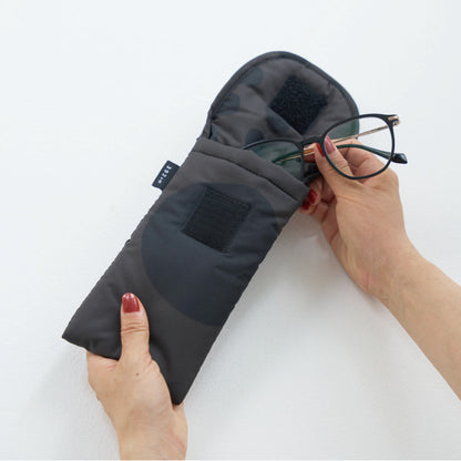 eyeglasses case "maru" black