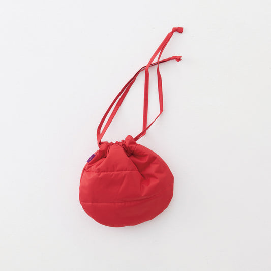 kinchaku bag / red