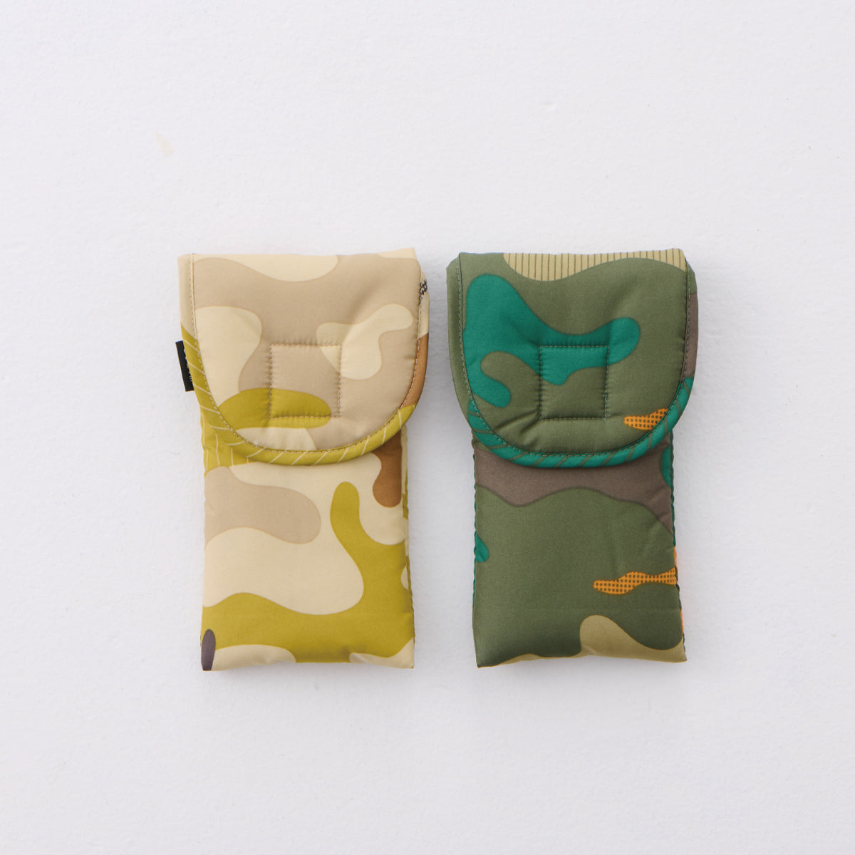 メガネケース "camoflage" green