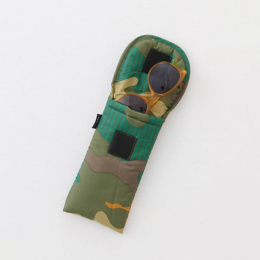メガネケース "camoflage" green