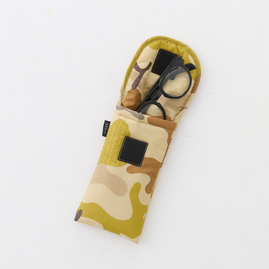 メガネケース "camoflage" beige