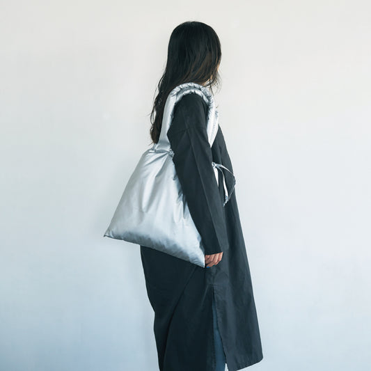tote bag / silver