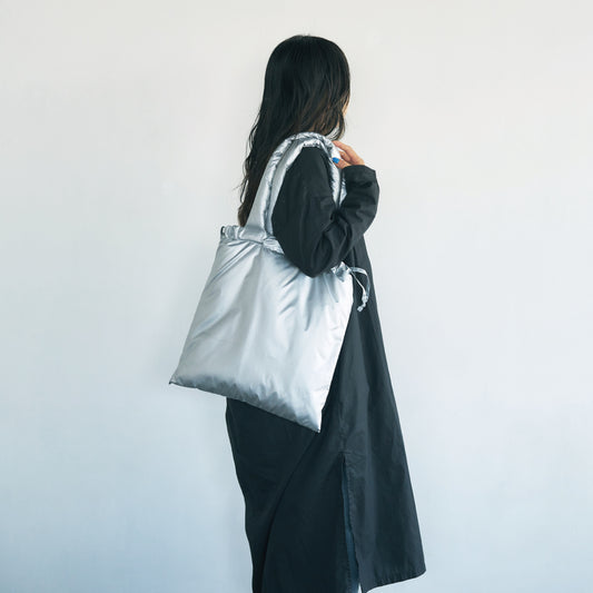 tote bag / silver