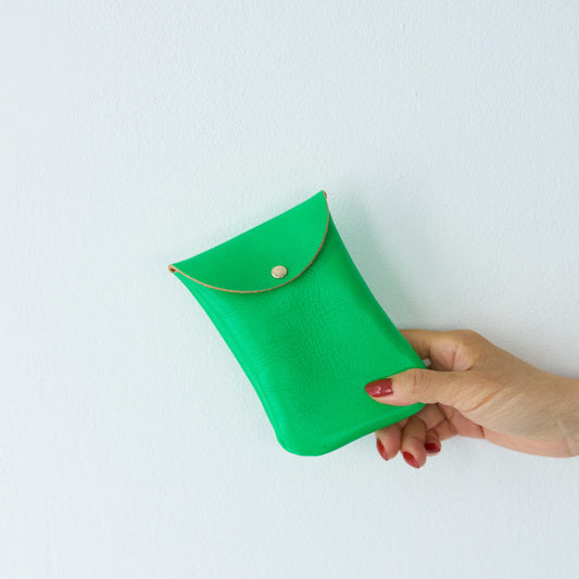 long pouch / green