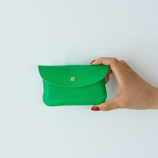 mini pouch / green