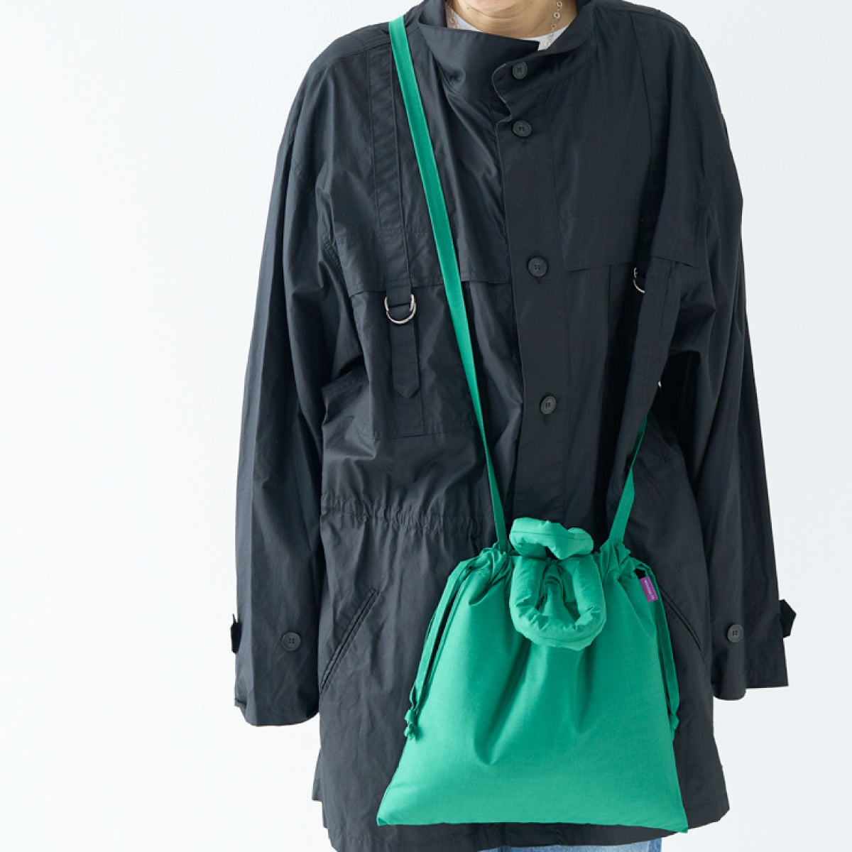 Quilting mini bag "solid"